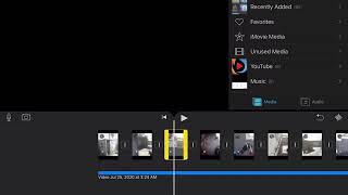 How to fix black videos/pictures in IMovie