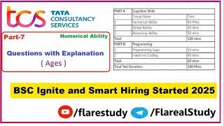 TCS NQT Numerical Ability Preparation Part 7 NQT Preparation |TCS Smart Hiring  #nqt placement