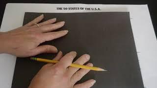 Asmr - Listing the 50 United States and Capitals - Softly Spoken