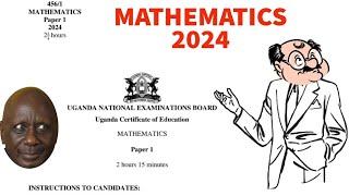 UNEB Math Sample Paper 2024 Uploaded.        New Lower Secondary Curriculum NLSC/CBC