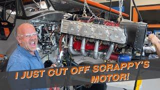 I Just Cut off Scrappy's Motor with a Sawzall  | Scrappy #68