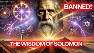 Forbidden Knowledge: Why The Wisdom of Solomon Was Banned!