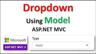 How to Create a Dropdown List using Model in ASP.NET MVC | C#