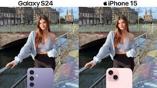 Samsung Galaxy S24 VS iPhone 15 Camera Test Comparison