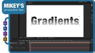 You may not know this tip for gradients in After Effects