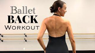 Ballet BACK Workout | No equipment | Home Workout