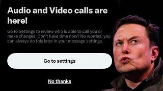 How To Audio and Video Call on Twitter X