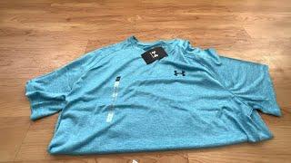 Under Armour TECH - T-Shirt basic unboxing - REAL - ORIGINAL