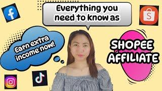 How To START EARNING With Shopee Ambassador | Generate CUSTOM LINKS, Track SALES, FB POST