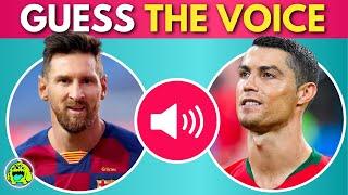 Guess The Football Player By Voice  ️️ Football Quiz