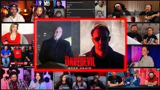 MCU Fans React To MATT & FISK ENDING SCENE | Daredevil Born Again Ep 1 Ending Reaction Mashup