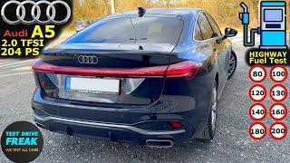 2025 Audi A5 Limousine 2.0 TFSI S Line 204 PS  Test Drive | Fuel Consumption & Performance Review