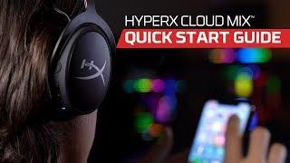 HyperX Cloud MIXクイックスタートガイド