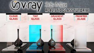 How to Create Realistic Glass Vray Material in 3Ds Max