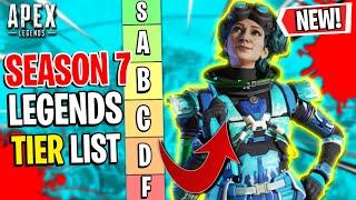 An APEX PREDATORS Season 7 LEGENDS TIER LIST! (WORST TO BEST) - Apex Legends