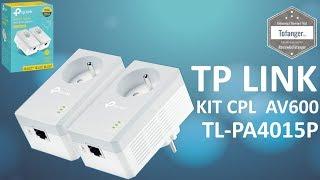 TP Link CPL Kit AV600 - TPLINK TL-PA4015P Kit - CPL Kit 600mbit - Unboxing