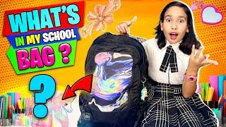 What's in My School Bag?  Unpacking Surprises & Funky Finds!