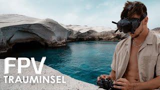 Die SCHÖNSTE INSEL EUROPAS mit FPV DROHNE | Milos