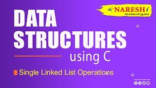 Single Linked List Operations | Data Structures Tutorial