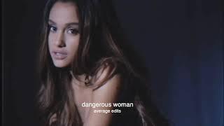 Ariana Grande - Dangerous Woman (vocals only) [EMPTY ARENA]
