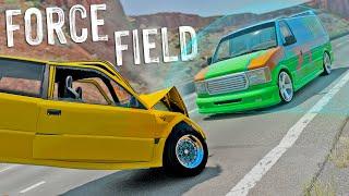 The Most DESTRUCTIVE NEW Feature In The BeamNG Update! - Force Field Traffic Destruction