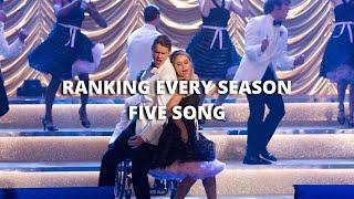 glee | ranking every season 5 song