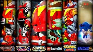 Evolution of DEATH EGG ROBOT Battles in SONIC's history