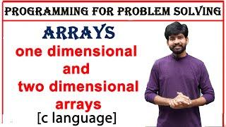 arrays in c, one dimensional array, two dimensional array |accessing and manipulating array elements