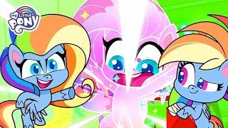 Pony Life | NEW | Fluttershy Becomes Rainbow Dash - Flutterdash | MLP Pony Life