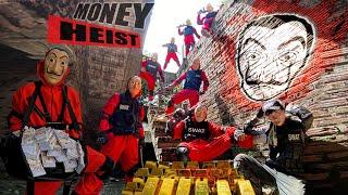 PARKOUR VS MONEY HEIST! | Police broke in and arrested the bad guy who killed his fathe | Epic POV