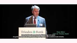 Presentación de Peter Blom, CEO de Triodos Bank, en el encuentro con accionistas 2013