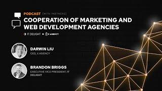 IT Delight Podcast | Darwin Liu, X Agency | Cooperation of Marketing and Web development agencies