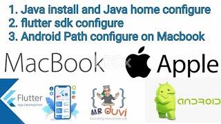 Java install & Java home path configure on MacBook with flutter & Android home path configure same