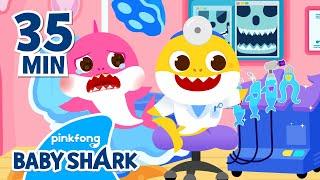 Mommy Shark Visits Baby Shark Doctor | +Compilation | Boo-Boo Episodes | Baby Shark Official