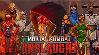 Mortal Kombat Onslaught My First Gameplay and Characters Showcase