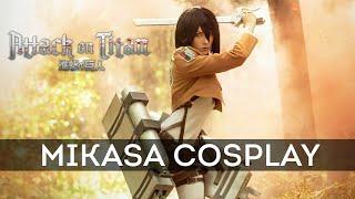 ATTACK ON TITAN | Mikasa Ackerman cosplay video