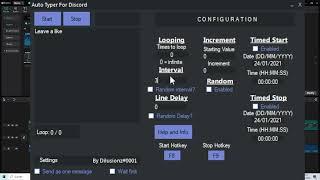 Discord auto typer to Level up the mee6 bot fast