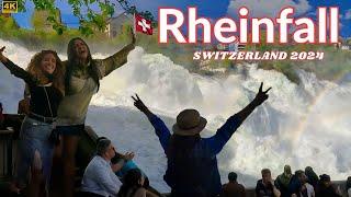 Rhine Falls Switzerland : Stroll through Switzerland's Most Impressive Waterfall Landscape/4K Walk