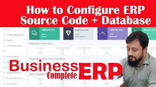 ERP Source Code and Database Configuration