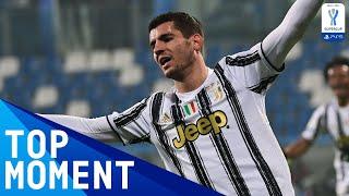 Álvaro Morata's 95th minute goal to win PS5 Supercup for Juventus | Top Moment | PS5 Supercup 2021