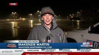 LIVE: Checking on conditions in Bay St. Louis