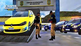 CARROS REBAIXADOS ONLINE | ME INFILTREI NA BASE DA PRF PRA RESGATAR MEU GOLF GTI REBAIXADO