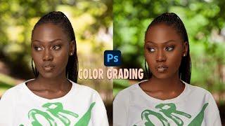 Edit & Color Grade Raw Photos In Photoshop | Camera Raw Color Grading Tutorial