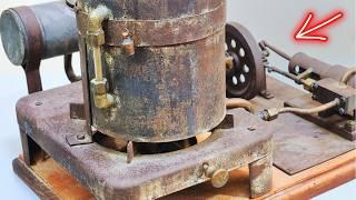 1929's Live Steam Naumann Machine Restoration - Will It Ever Work Again?