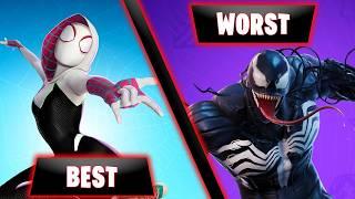 EVERY Spider-Verse Skin Ranked From Worst To Best!