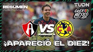 Resumen y goles | Atlas vs América | Grita México BBVA AP2021 - J4 | TUDN