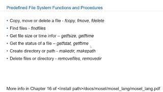 FICO® Xpress Mosel #12: Predefined Functions and Procedures