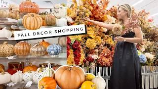 FALL DECOR SHOPPING! Home Goods, Michaels, TJ Maxx, H&M Home, Anthropologie