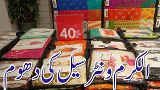 Alkaram Winter Sale Flat 40% OFF on All Stock