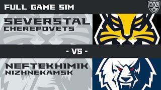 NHL 25 | KHL | SEVERSTAL Cherepovets - NEFTEKHIMIK Nizhnekamsk | FULL GAME SIM | PS5